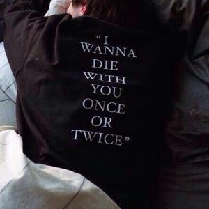 Pity Sex Band Merch Crewneck Sweatshirt RARE*